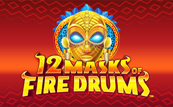 12 Masks of Fire Drums