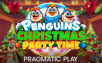 Penguins Christmas Party Time