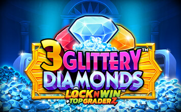 3 Glittery Diamonds