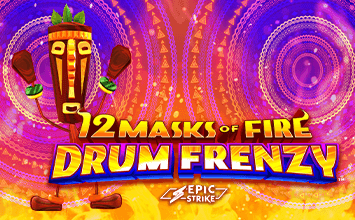 12 Masks of Fire Drum Frenzy
