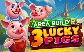 Area Build'R 3 Lucky Pigs